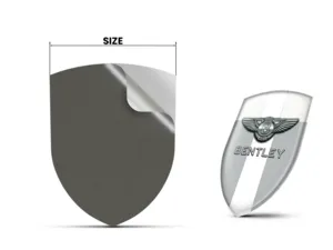 Bentley Pegatina Con Relieve Máximo Estilo Pro Rendimiento